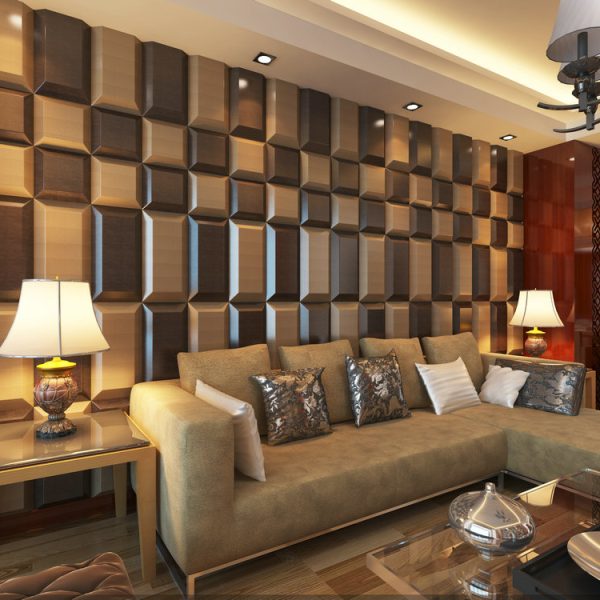 30x30 Pu Indoor 3d Wall Panel