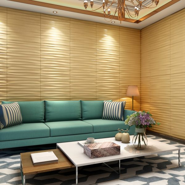 Long Lifetime Crocodile Aisle 3D Wall Panel