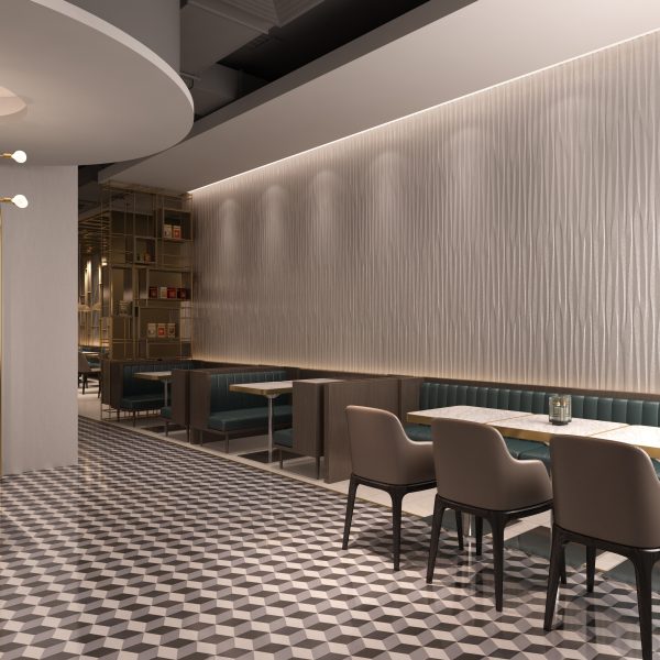 DNA II Self Adhesive Wallpaper 3D Brick Soft Fabric Wall Panelling 3D Wall Sheet