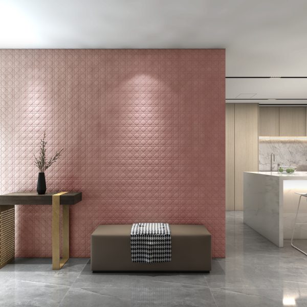 Fast Installation 3D Leather Wall Sheet Faux Leather Foam Wallpaper