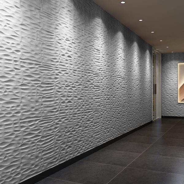 Moisure Proof 3d Wallpaper Interior Wall Covering 3D Leather Wall Sheet for Lounge Wall Decoration