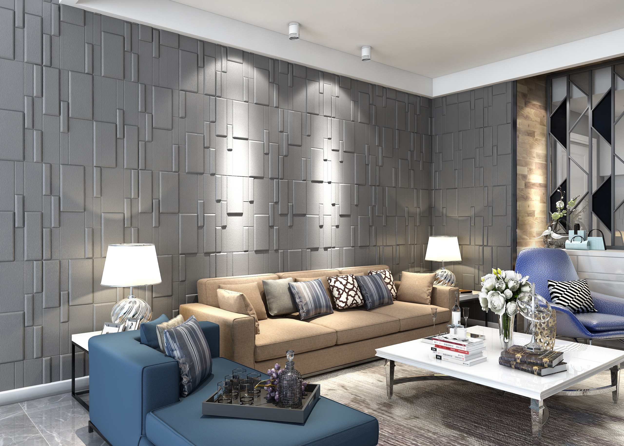 interior wall finishing-soft wall panel-3d wall tiles-Tommy (7)