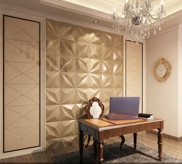 Sound Proof Textured Indoor 3d Wall Panel